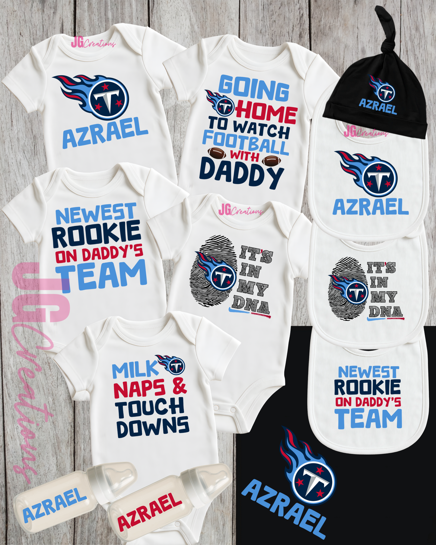 Custom Themed Baby Box | Personalized Team Baby Gift Set